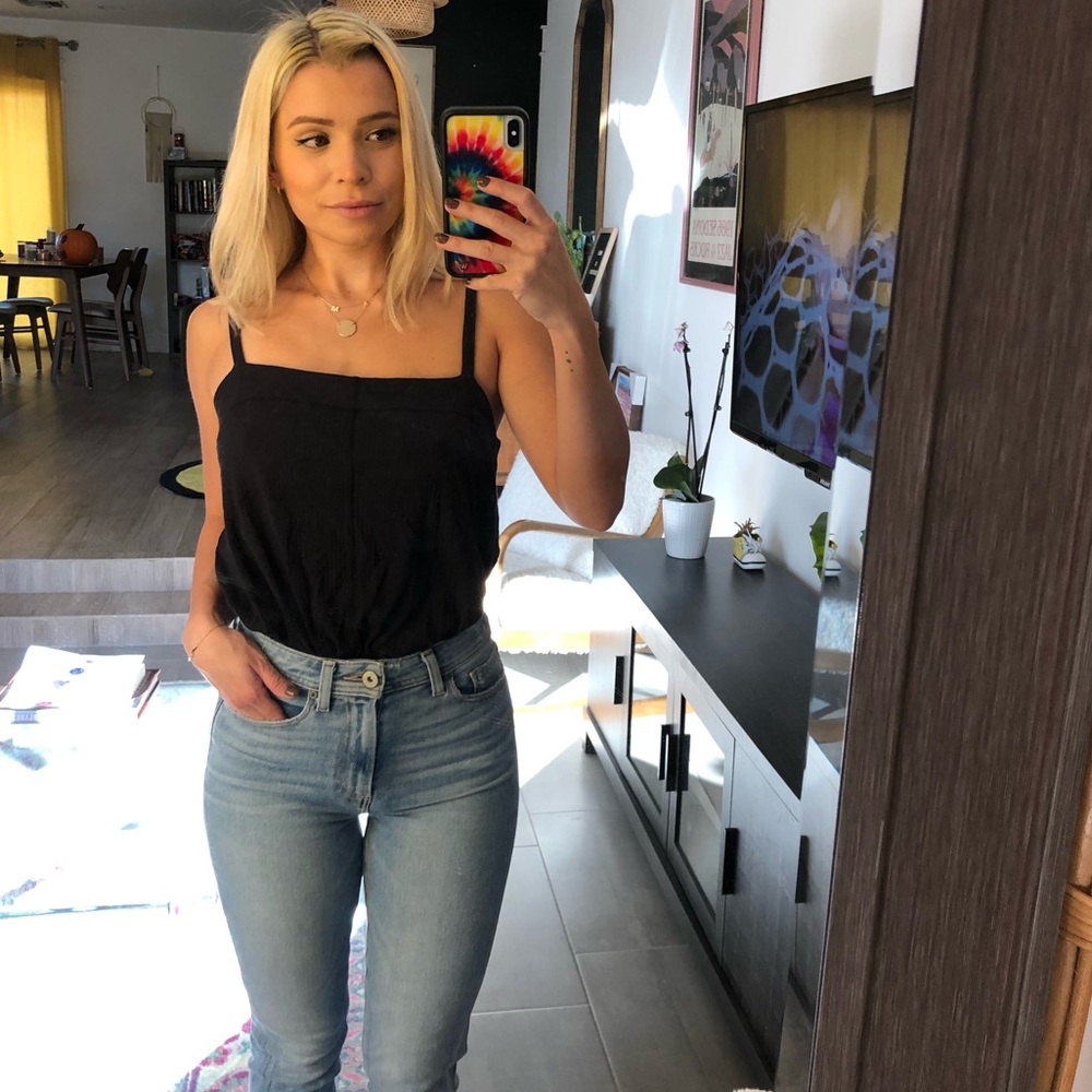 Free People black bodysuit
